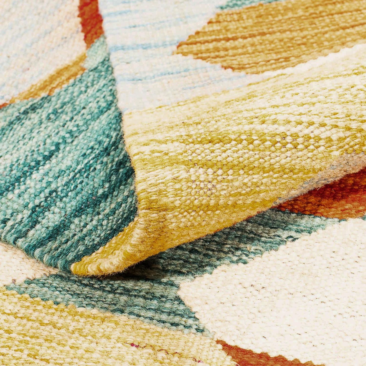 Tappeto Kelim - Splash - 244 x 170 cm - multicolore