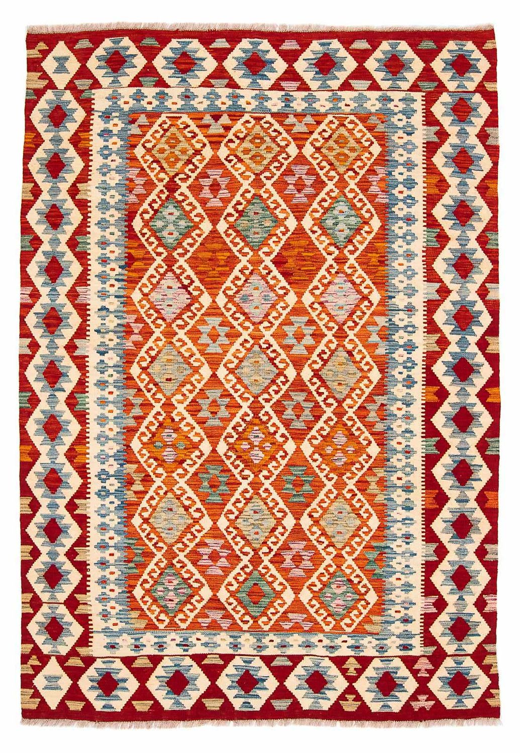 Tappeto Kelim - Splash - 236 x 172 cm - multicolore