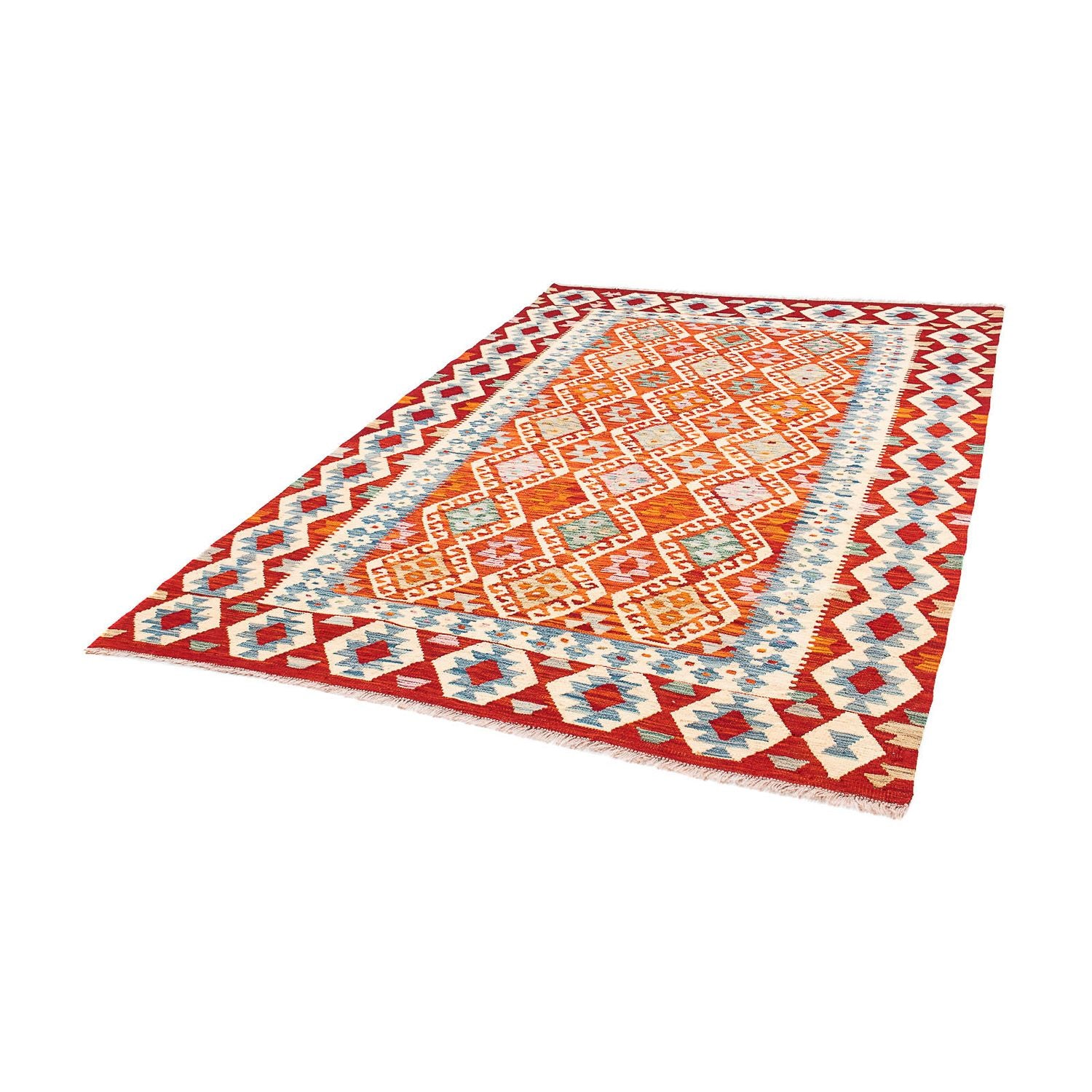 Tappeto Kelim - Splash - 236 x 172 cm - multicolore