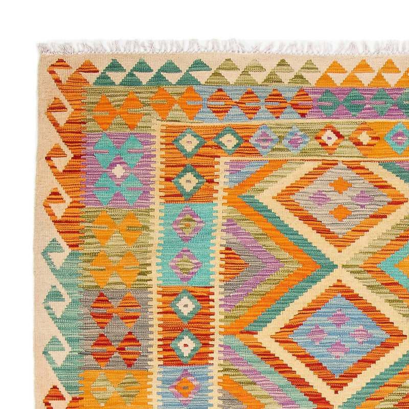 Tappeto Kelim - Splash - 246 x 185 cm - multicolore