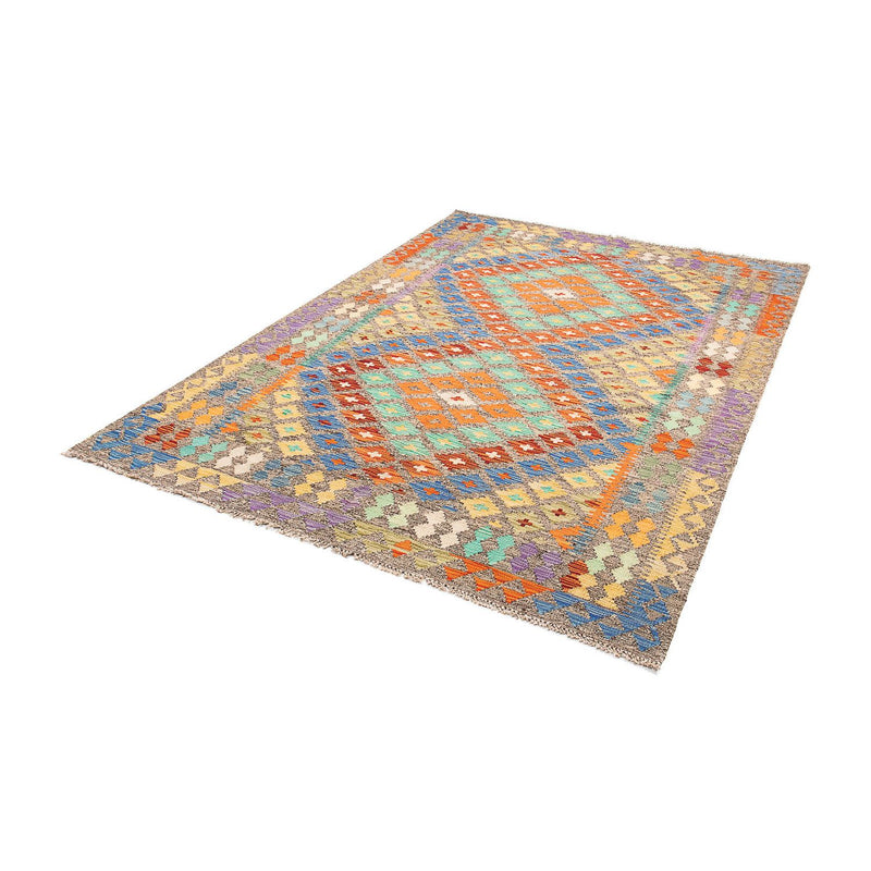 Tappeto Kelim - Splash - 234 x 169 cm - multicolore