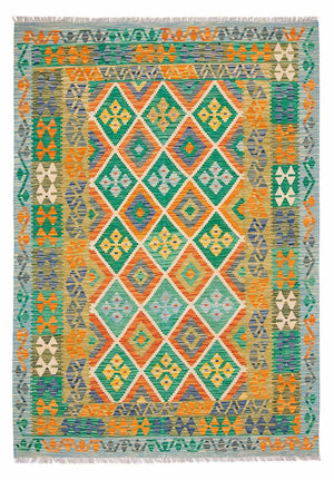 Tappeto Kelim - Splash - 245 x 185 cm - multicolore