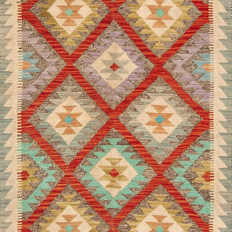 Tappeto Kelim - Splash - 239 x 174 cm - multicolore