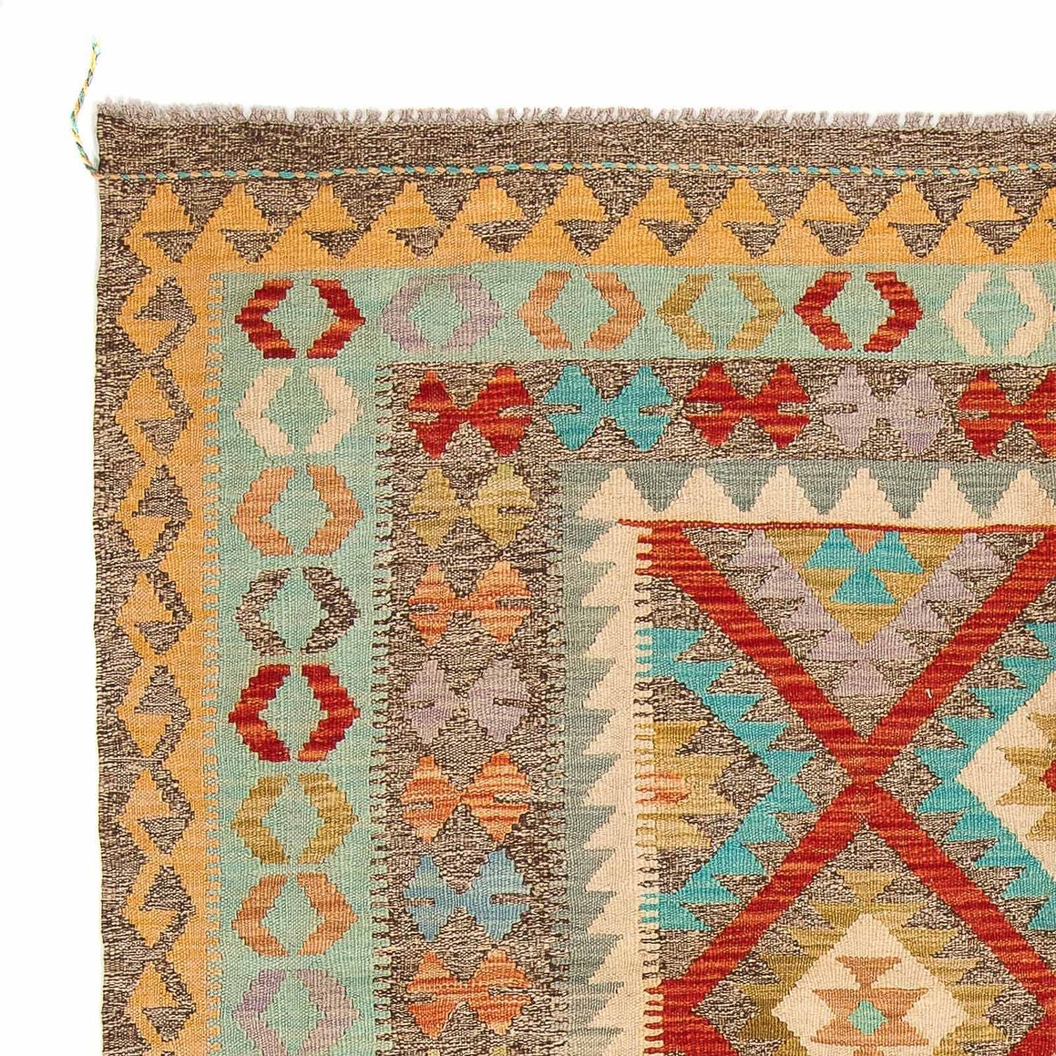 Tappeto Kelim - Splash - 239 x 174 cm - multicolore