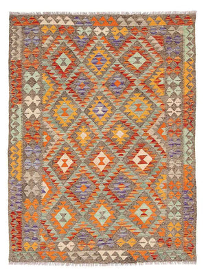 Tappeto Kelim - Splash - 203 x 152 cm - multicolore
