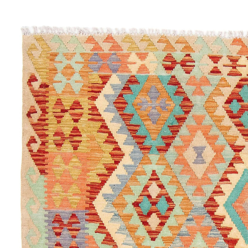 Tappeto Kelim - Splash - 193 x 158 cm - multicolore