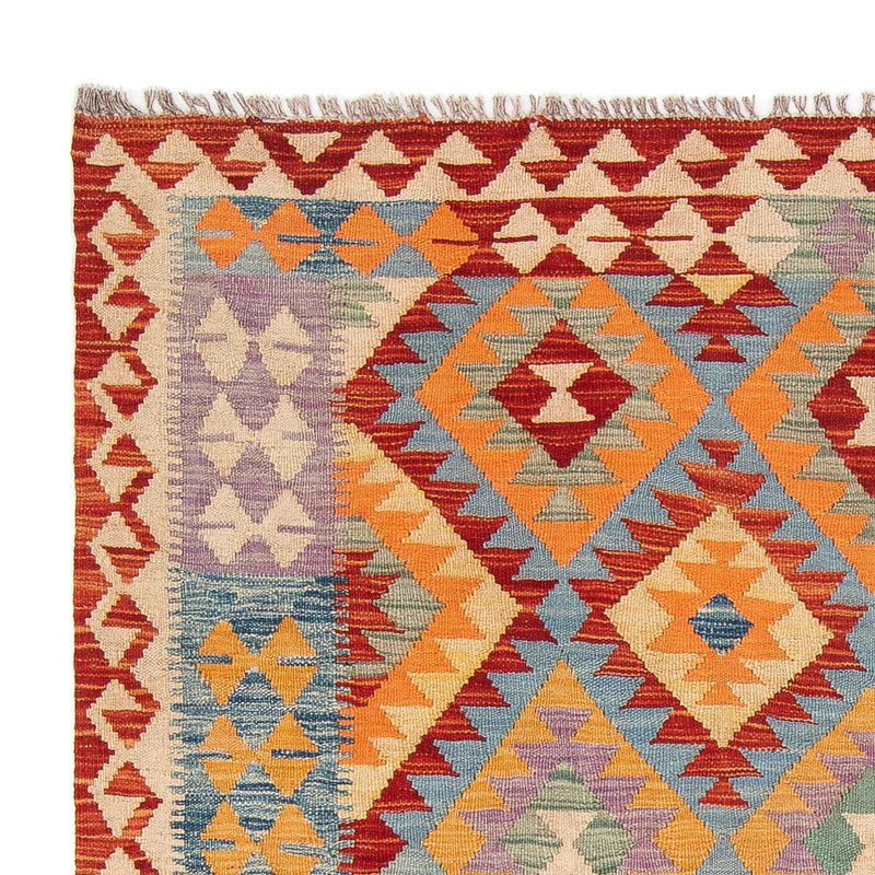Tappeto Kelim - Splash - 194 x 152 cm - multicolore