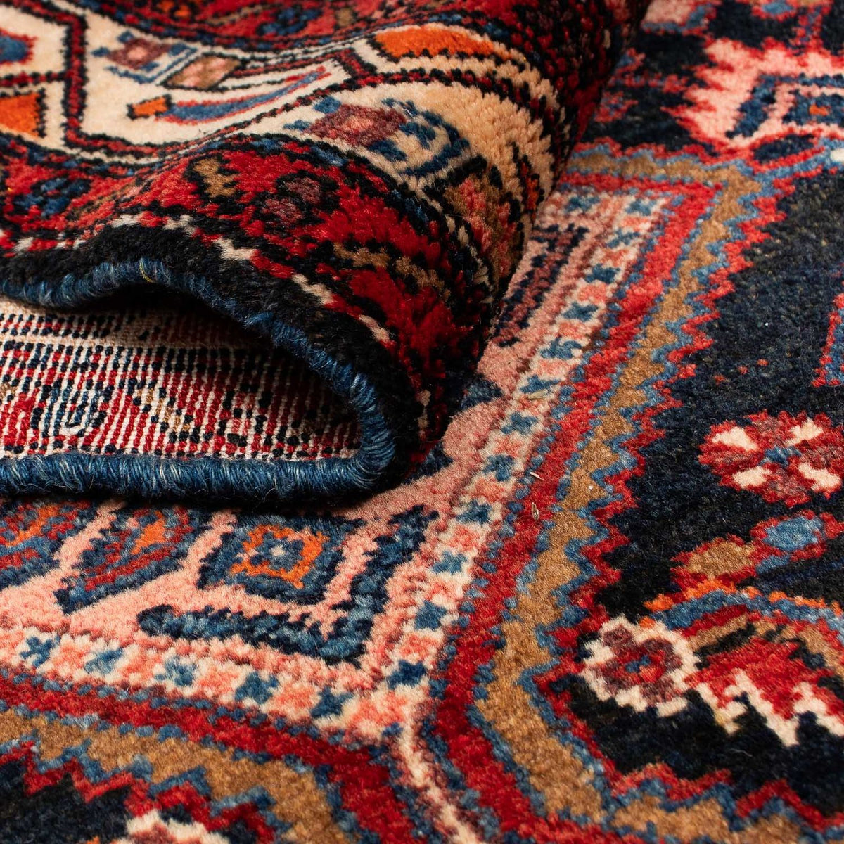 Tappeto corsia Tappeto Persero - Nomade - 530 x 103 cm - rosso scuro