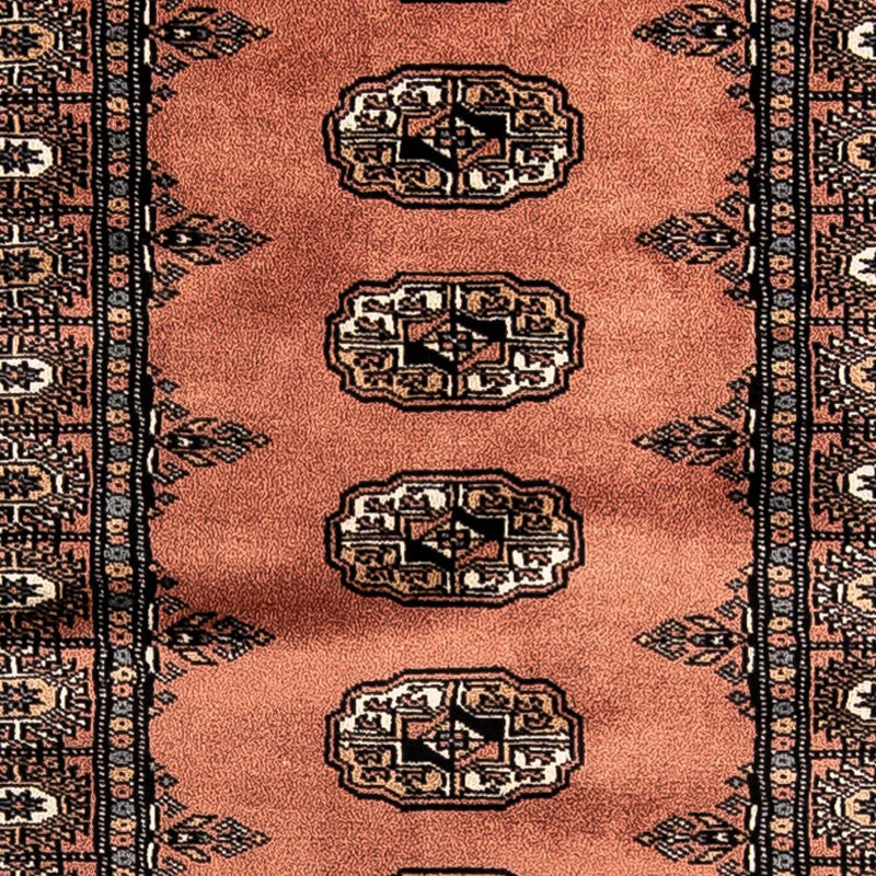 Tappeto corsia Tappeto afgano - Bukhara - 404 x 77 cm - rosso chiaro