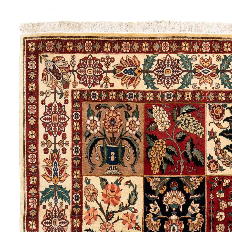 Tappeto Persero - Ghom - 313 x 209 cm - rosso scuro