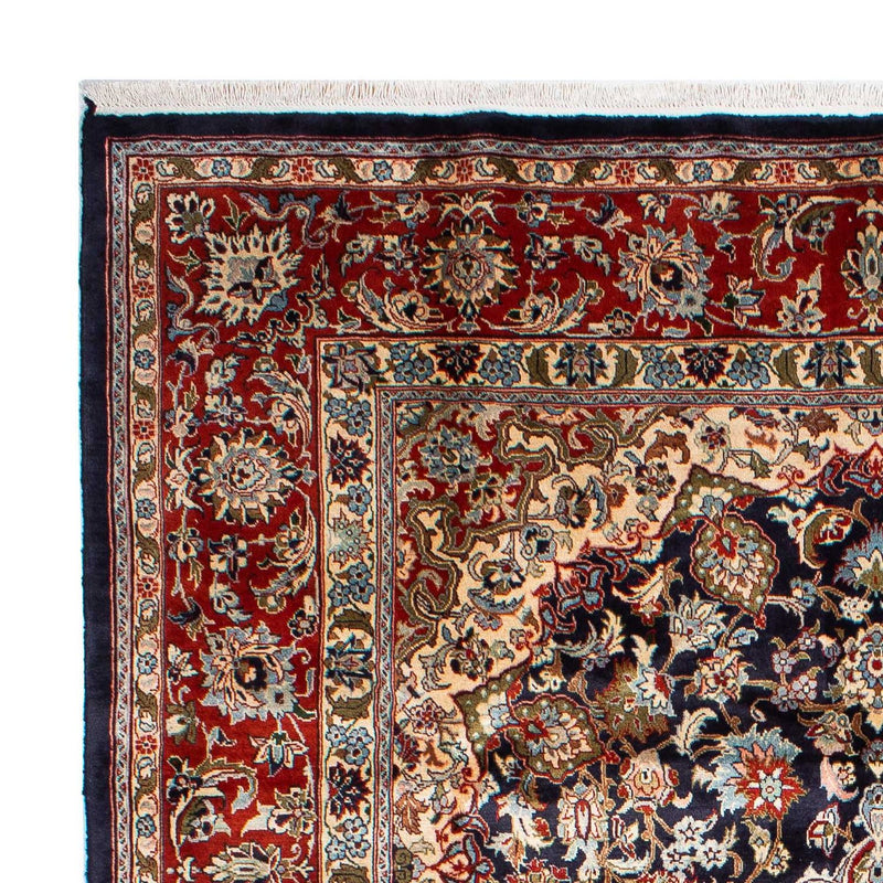 Tappeto Persero - Keshan - 299 x 205 cm - blu scuro
