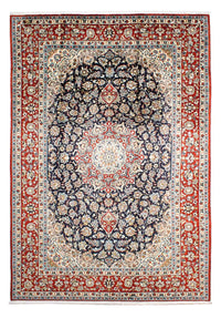 Tappeto Persero - Keshan - 293 x 208 cm - blu scuro