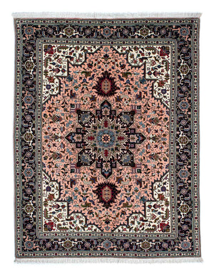 Tappeto Persero - Tabriz - Premio - 202 x 147 cm - rosso chiaro