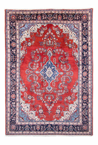 Tappeto Persero - Keshan - 315 x 210 cm - rosso scuro