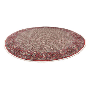 Tappeto Persero - Bidjar rotondo  - 305 x 305 cm - rosso