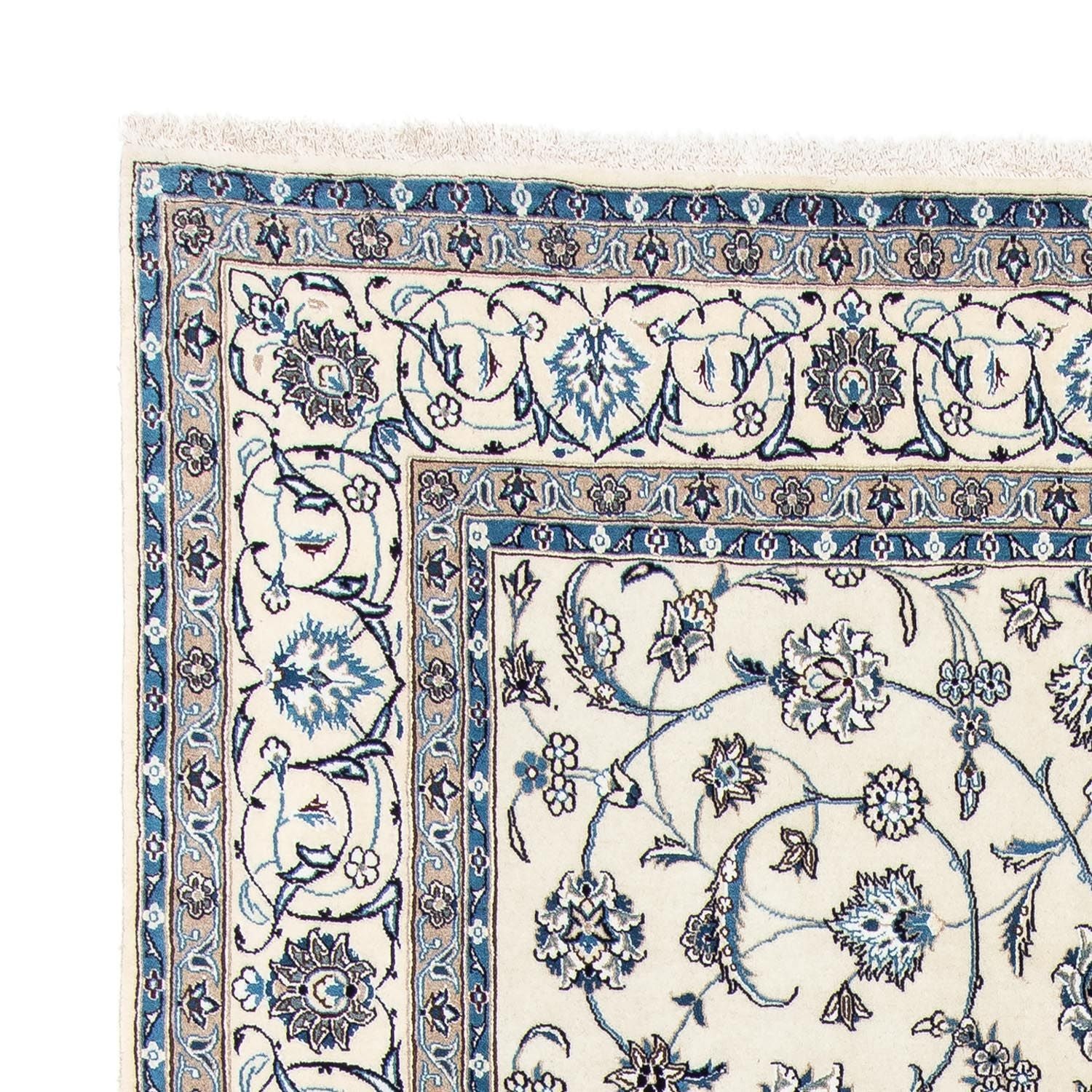 Tappeto Persero - Nain - Reale - 298 x 200 cm - beige