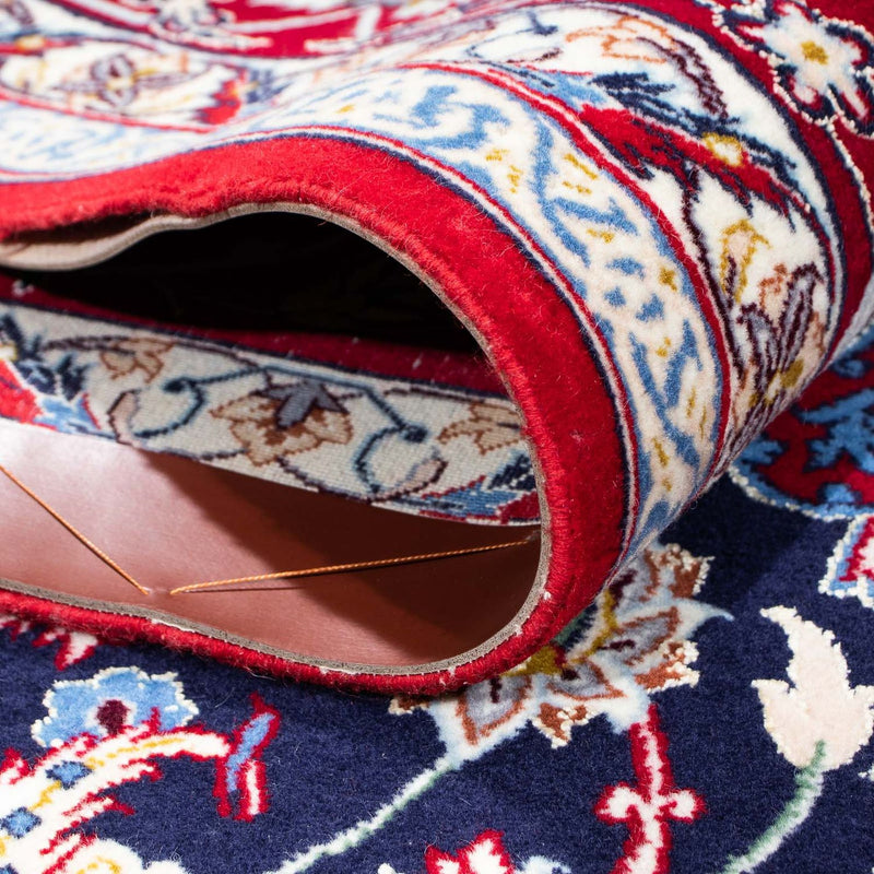Tappeto Persero - Isfahan - Premio - 243 x 159 cm - rosso scuro