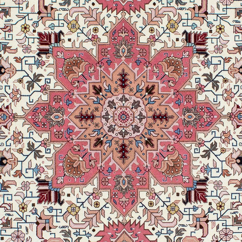 Tappeto Persero - Tabriz - Premio - 213 x 152 cm - beige
