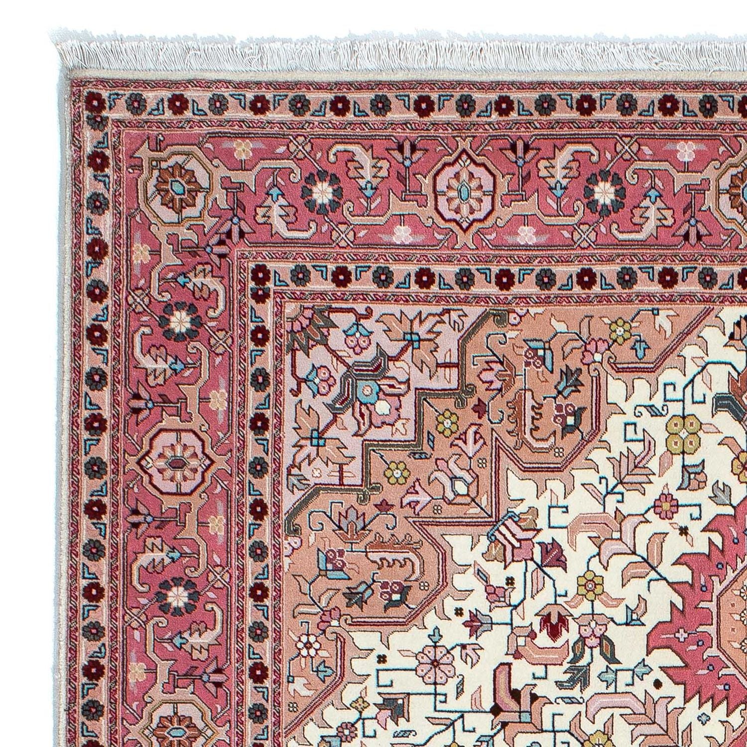 Tappeto Persero - Tabriz - Premio - 213 x 152 cm - beige