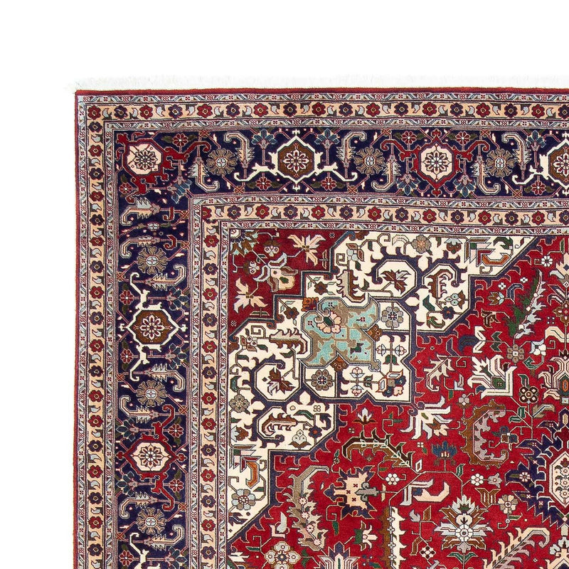Tappeto Persero - Tabriz - Reale - 297 x 204 cm - rosso scuro