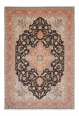 Tappeto Persero - Tabriz - Reale - 306 x 208 cm - blu scuro