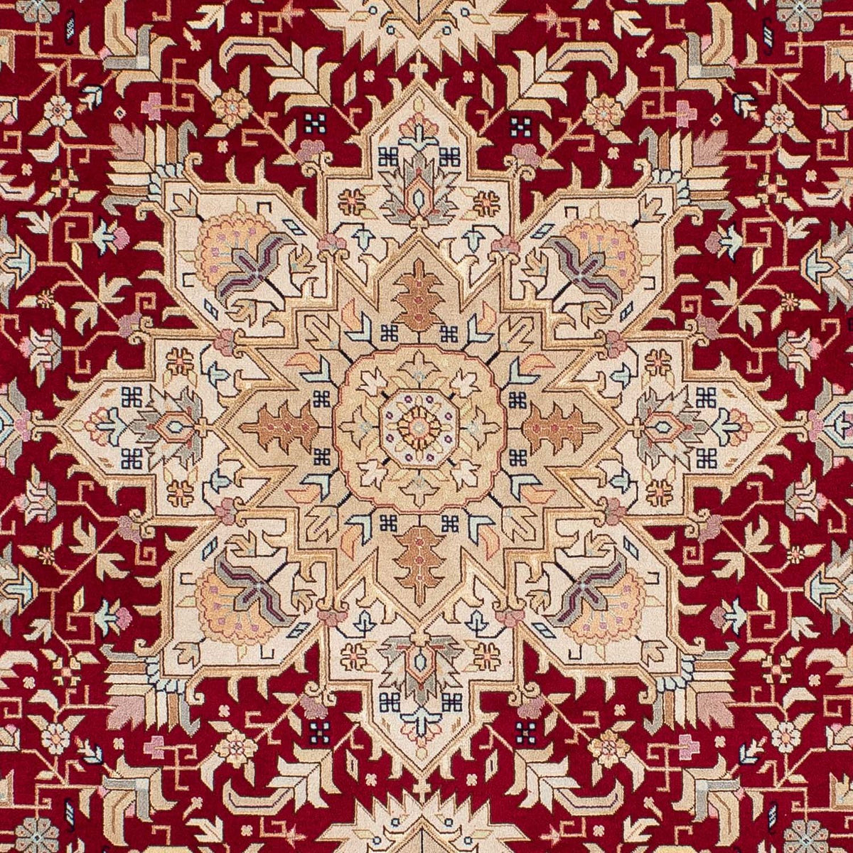 Tappeto Persero - Tabriz - Reale - 203 x 150 cm - rosso