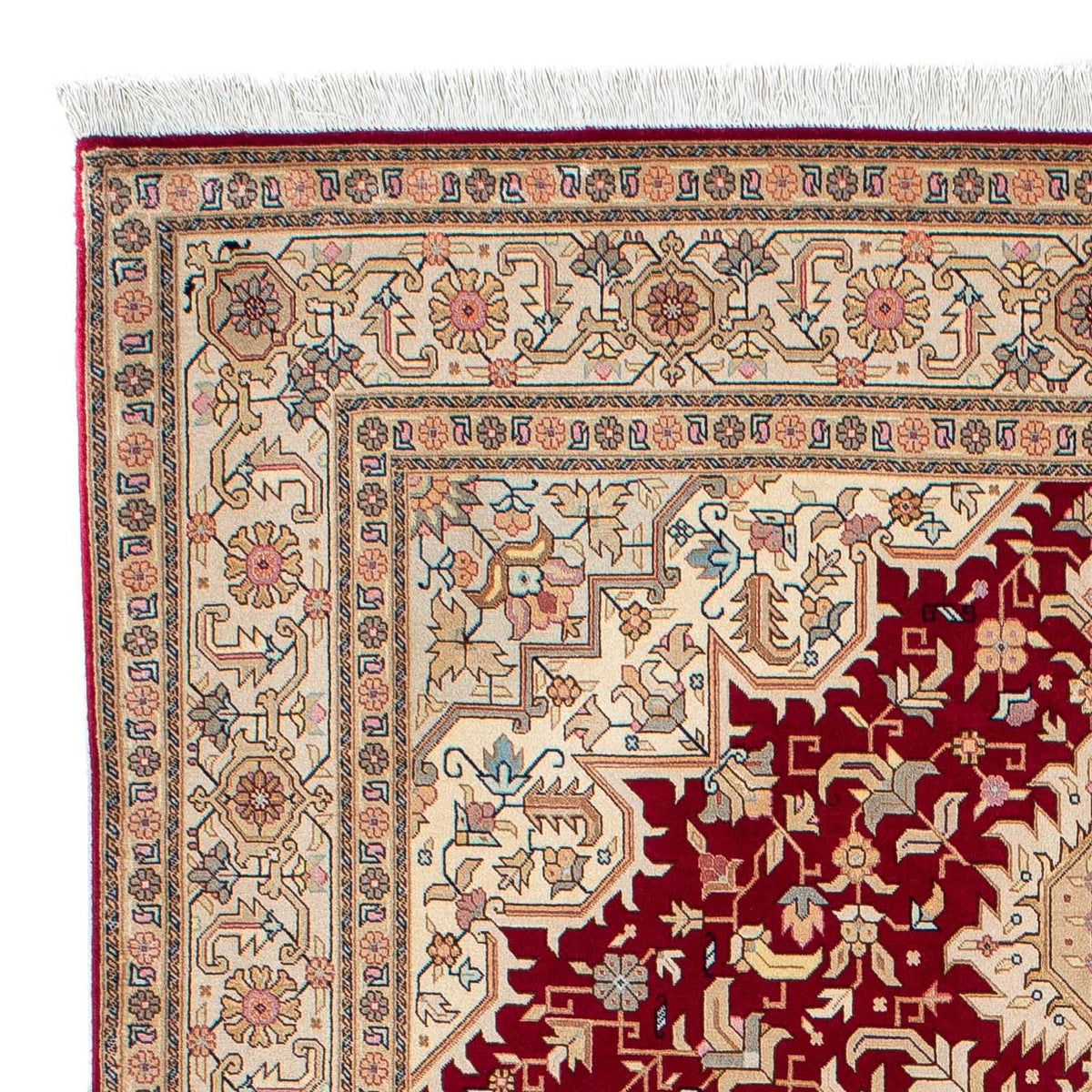 Tappeto Persero - Tabriz - Reale - 203 x 150 cm - rosso