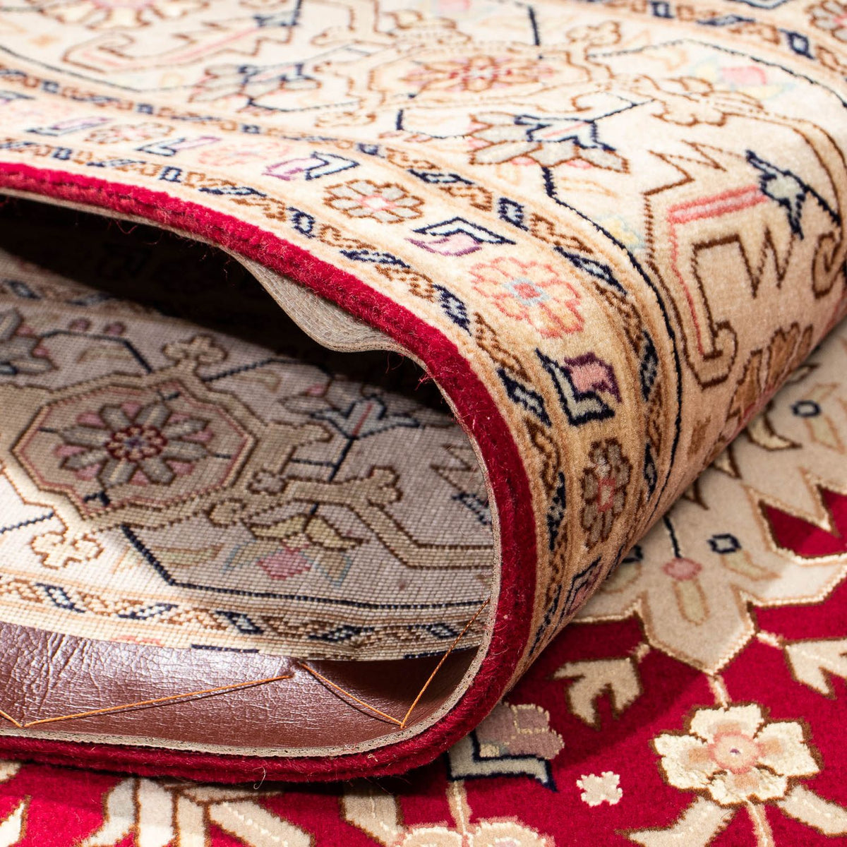 Tappeto Persero - Tabriz - Reale - 203 x 150 cm - rosso