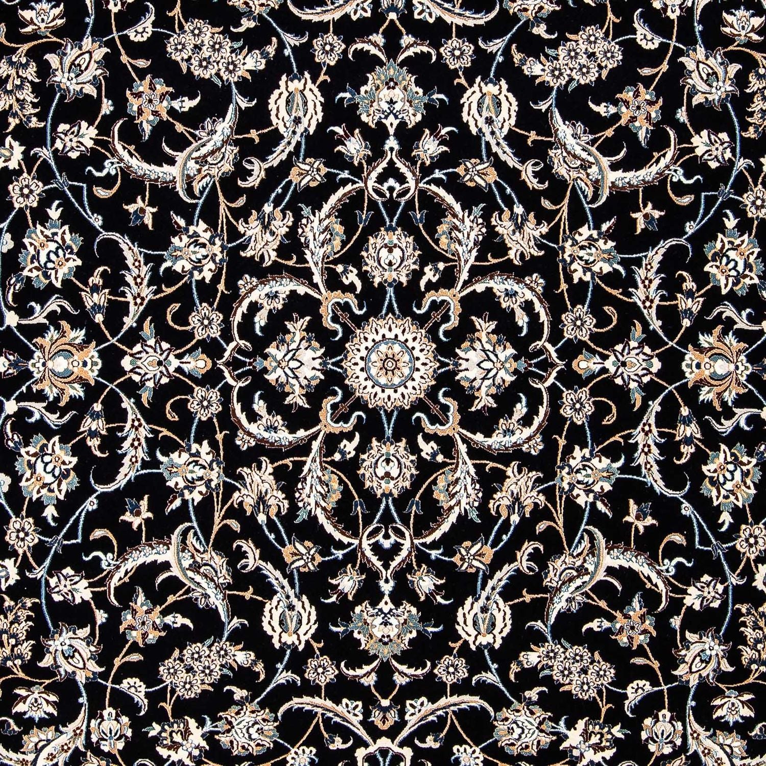 Tappeto Persero - Nain - Premio - 297 x 206 cm - blu scuro