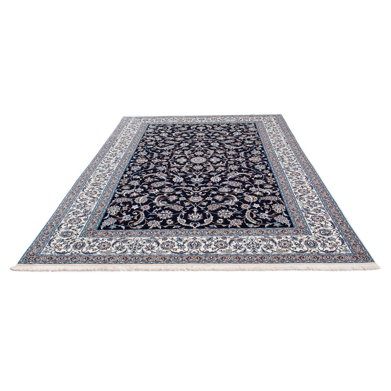 Tappeto Persero - Nain - Premio - 297 x 206 cm - blu scuro