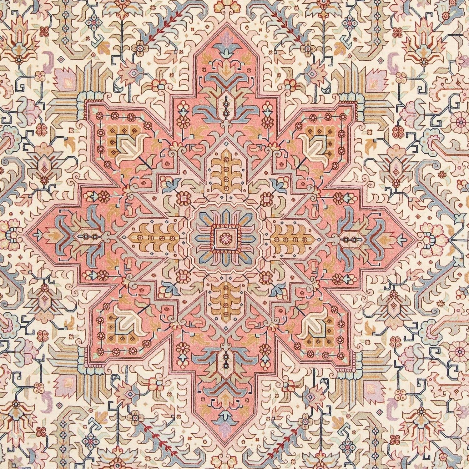 Tappeto Persero - Tabriz - Reale - 323 x 200 cm - beige