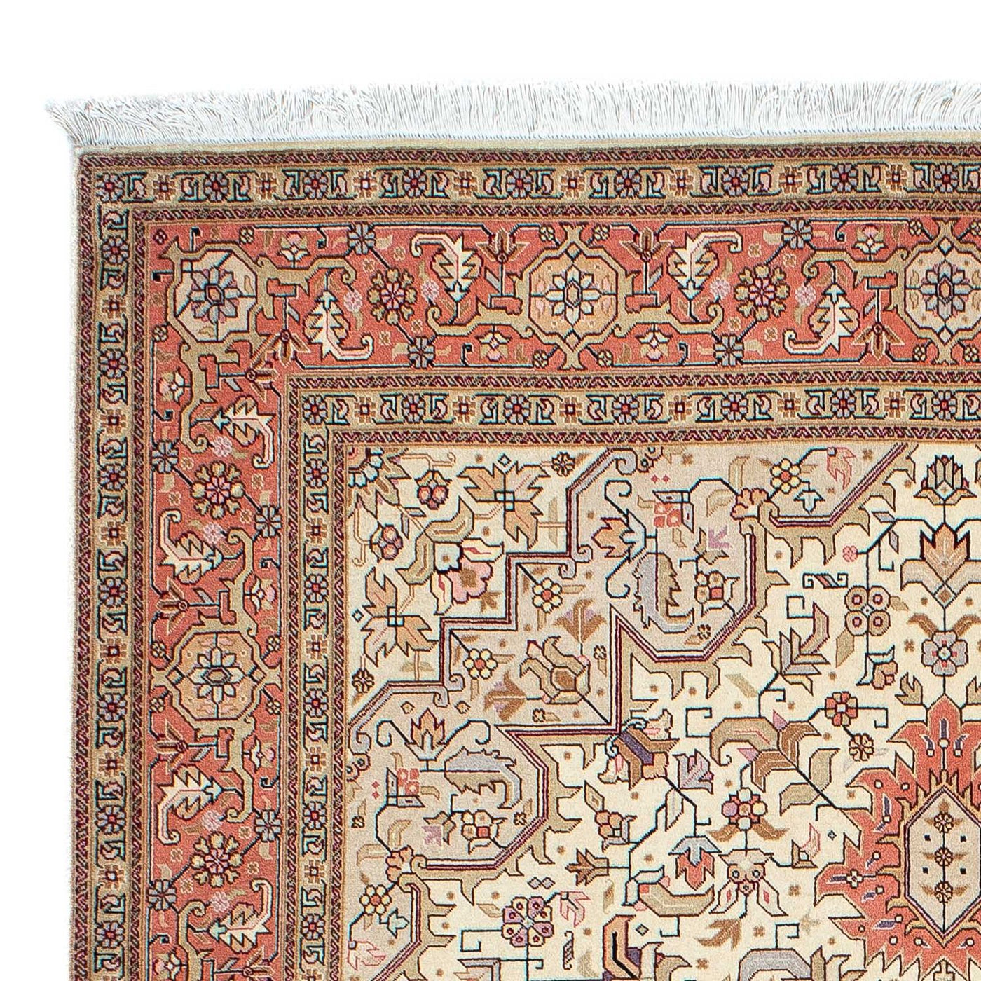 Tabriz - 50 Raj Tappeto 202x152cm - Tappeto persiano
