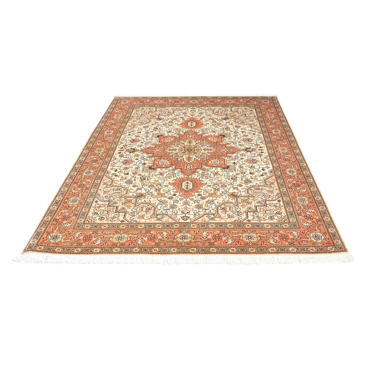 Tappeto Persero - Tabriz - Reale - 202 x 152 cm - beige