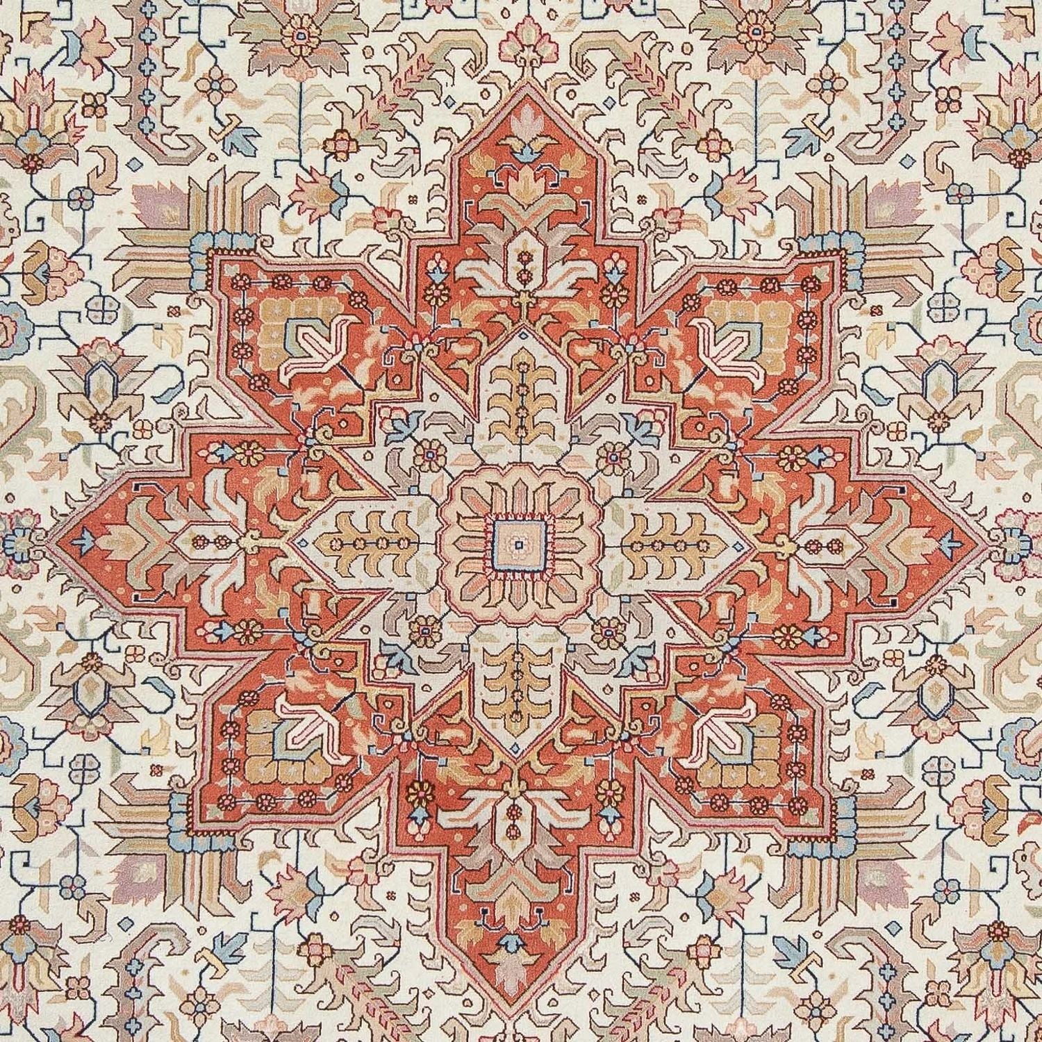 Tappeto Persero - Tabriz - Reale - 306 x 200 cm - beige