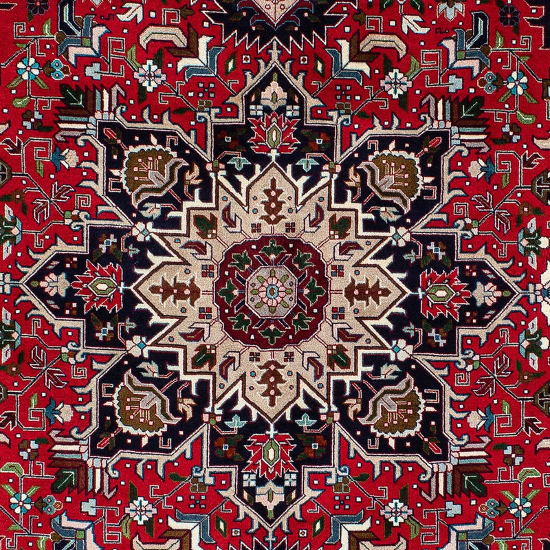 Tappeto Persero - Tabriz - Reale - 206 x 151 cm - rosso