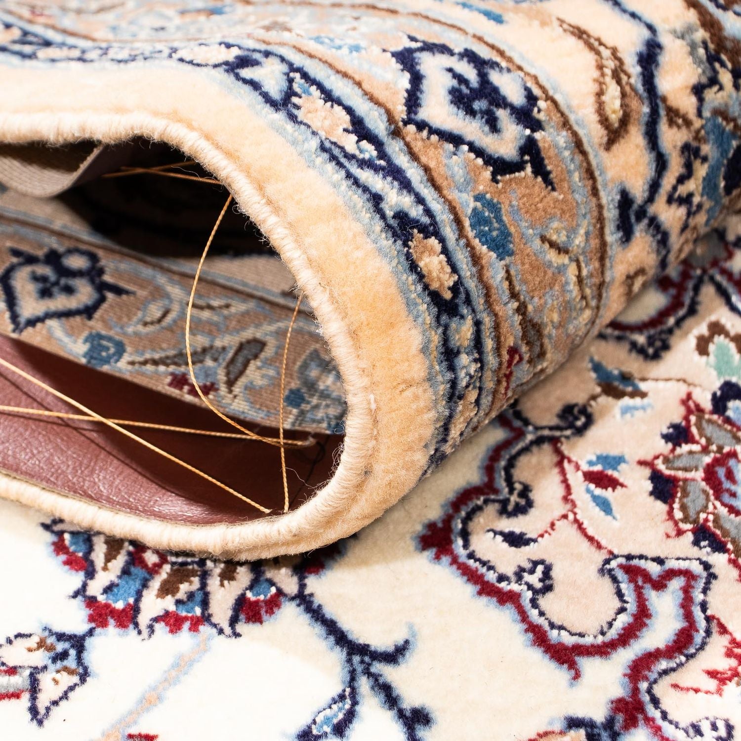 Tappeto Persero - Nain - Premio - 247 x 148 cm - beige
