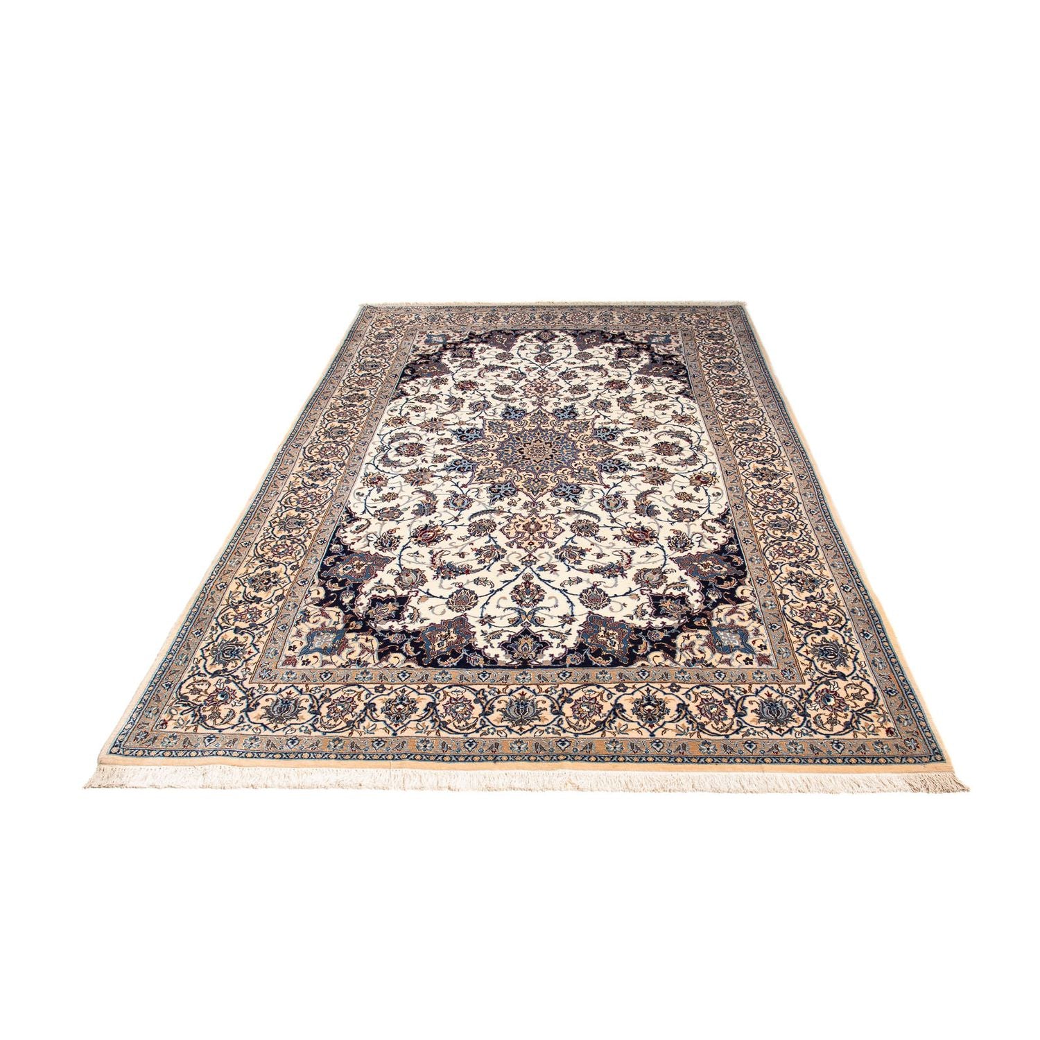 Tappeto Persero - Nain - Premio - 247 x 148 cm - beige