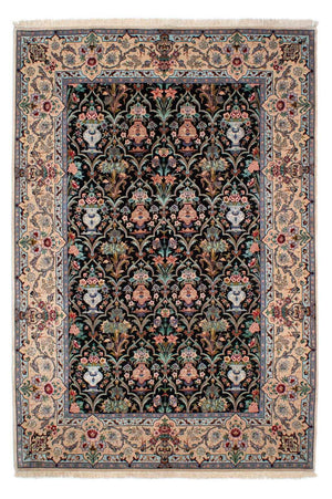 Tappeto Persero - Isfahan - Premio - 233 x 156 cm - blu scuro