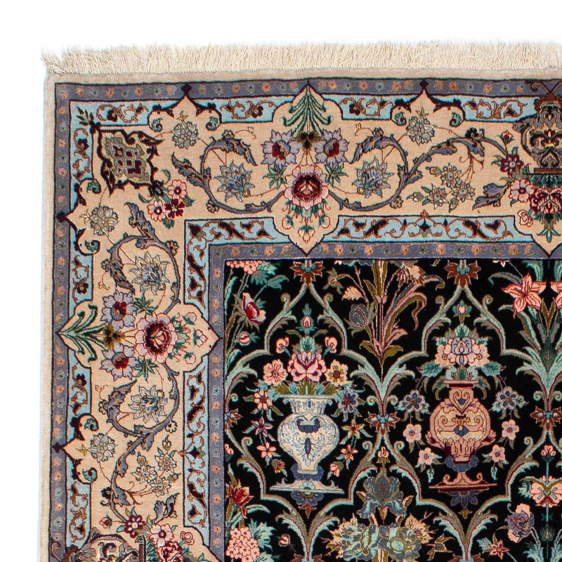 Tappeto Persero - Isfahan - Premio - 233 x 156 cm - blu scuro