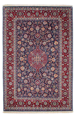 Tappeto Persero - Isfahan - Premio - 238 x 171 cm - blu scuro