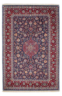 Tappeto Persero - Isfahan - Premio - 238 x 171 cm - blu scuro