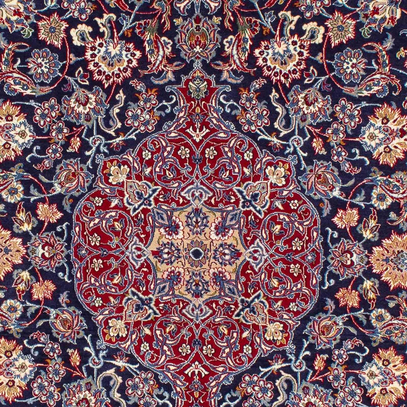 Tappeto Persero - Isfahan - Premio - 238 x 171 cm - blu scuro