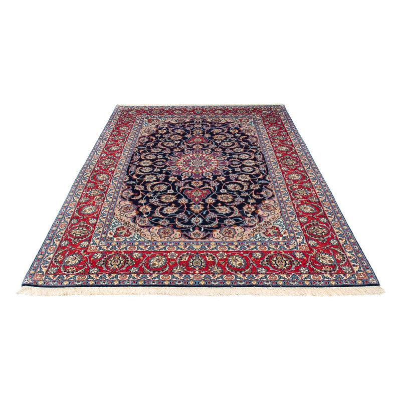 Tappeto Persero - Isfahan - Premio - 233 x 155 cm - blu scuro