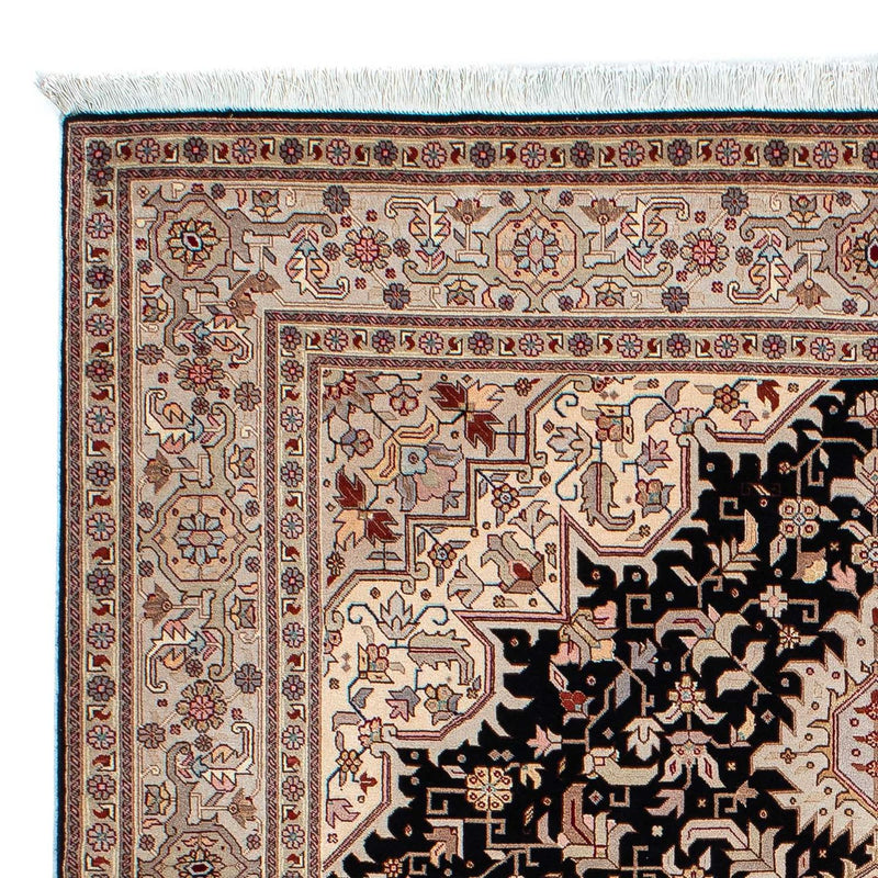 Tappeto Persero - Tabriz - Premio - 206 x 151 cm - blu scuro