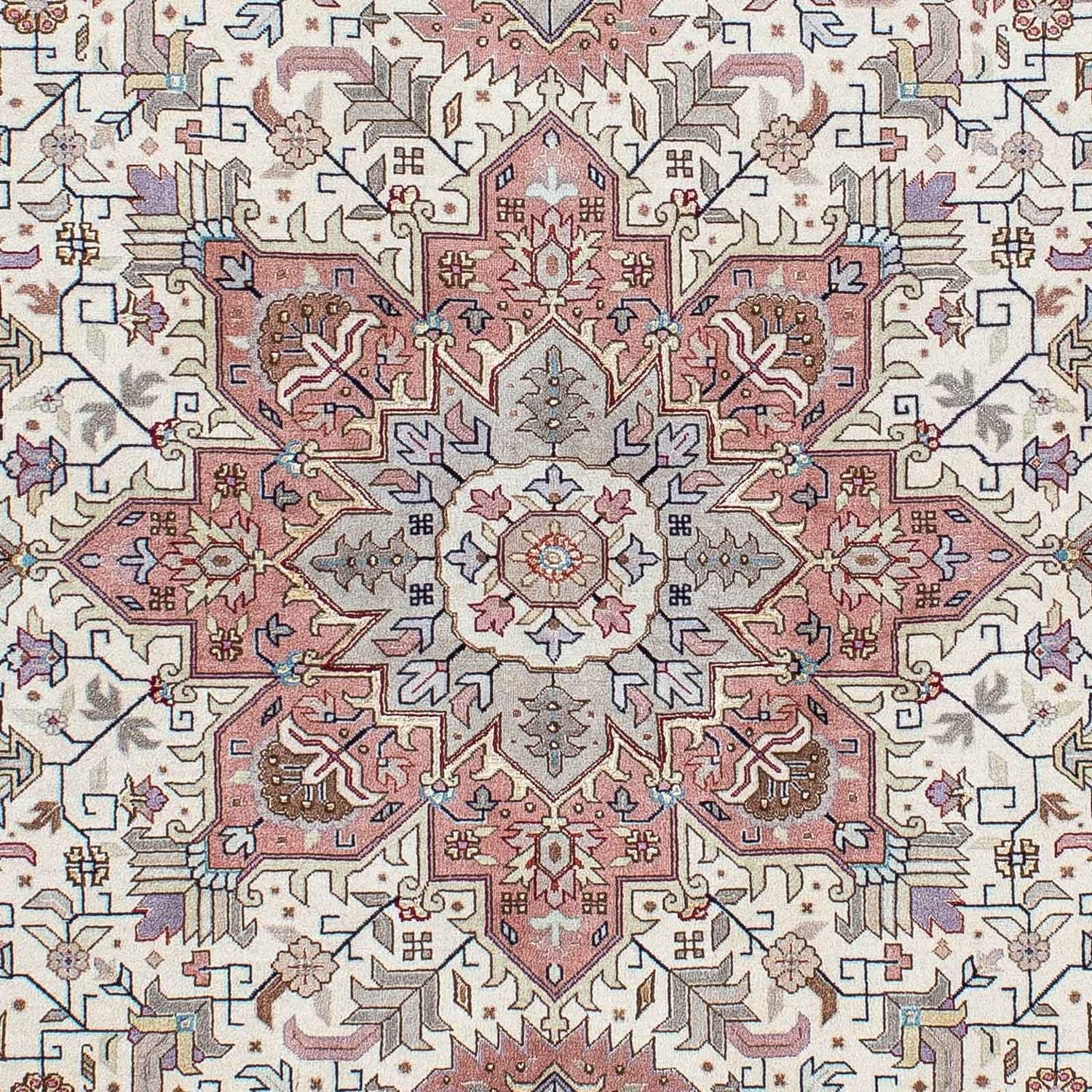 Tappeto Persero - Tabriz - Reale - 204 x 152 cm - beige