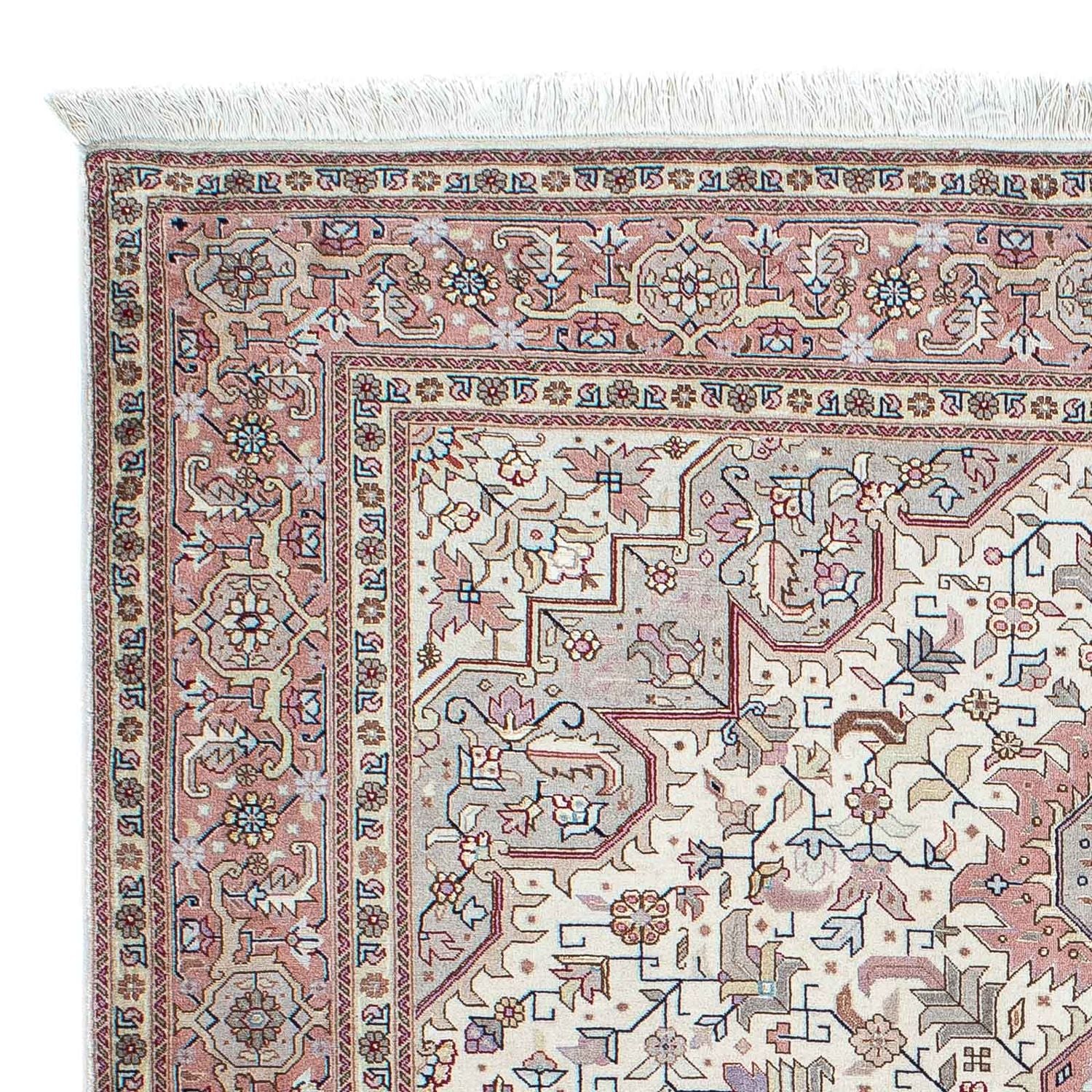 Tappeto Persero - Tabriz - Reale - 204 x 152 cm - beige
