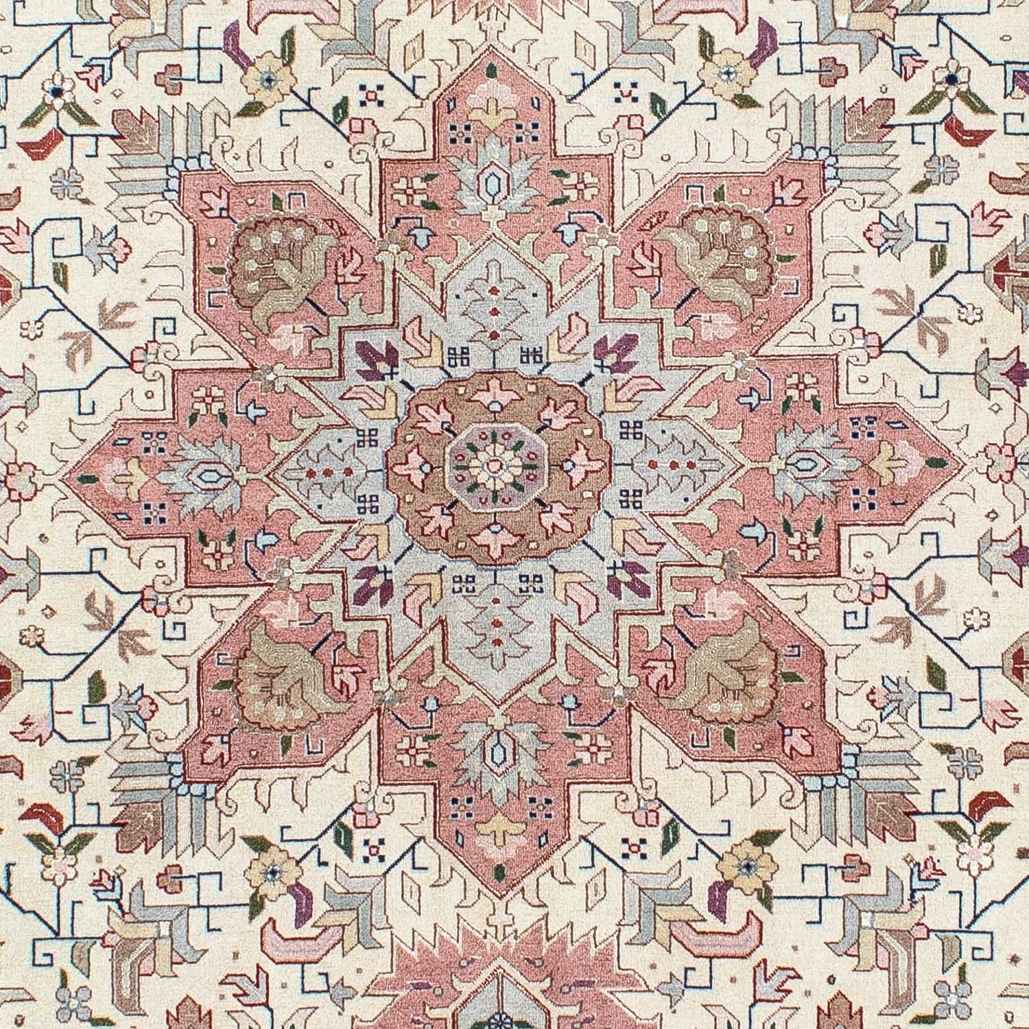 Tappeto Persero - Tabriz - Reale - 200 x 149 cm - beige