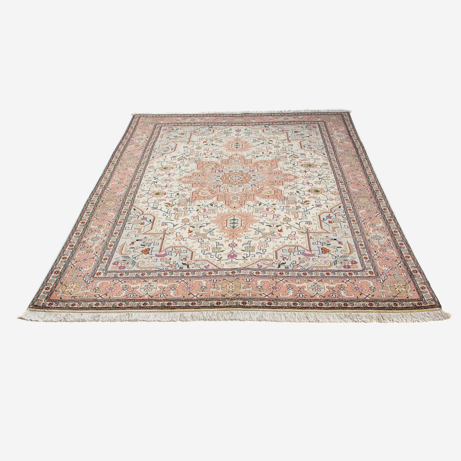 Tappeto Persero - Tabriz - Reale - 200 x 149 cm - beige