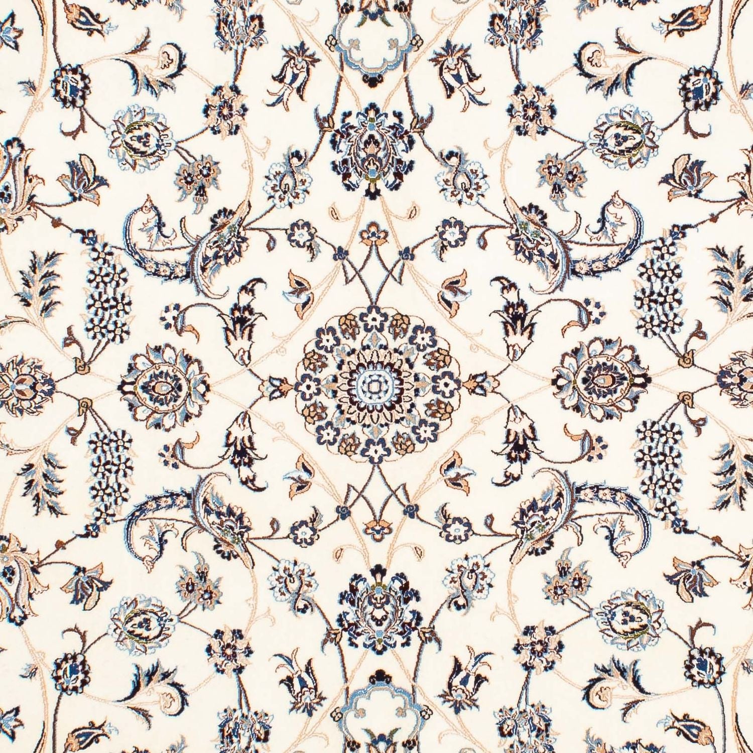 Tappeto Persero - Nain - Reale - 263 x 176 cm - beige