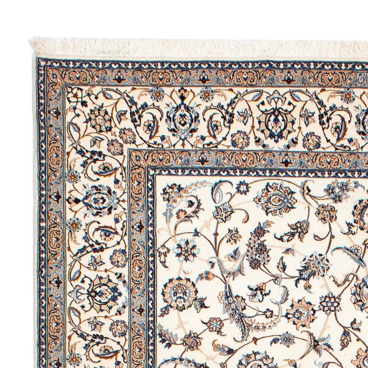 Tappeto Persero - Nain - Reale - 263 x 176 cm - beige